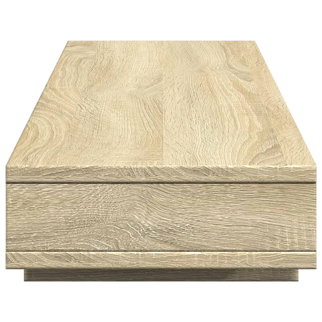 Monitor Stand Sonoma Oak 100x27x15 cm Engineered Wood