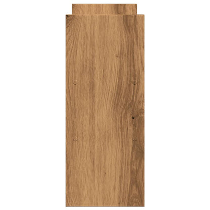 Desk Organiser Adjustable Artisian Oak 40x17x41 cm Engineered Wood