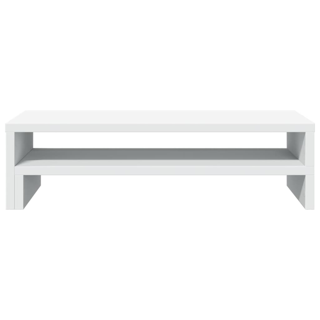 Monitor Stand White 54x22x15 cm Engineered Wood