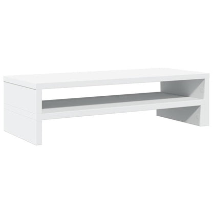 Monitor Stand White 54x22x15 cm Engineered Wood
