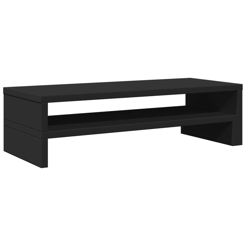 Monitor Stand Black 54x22x15 cm Engineered Wood