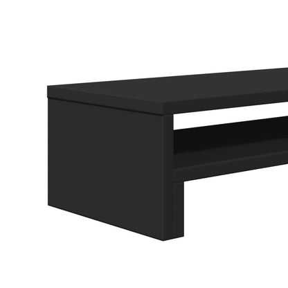 Monitor Stand Black 54x22x15 cm Engineered Wood