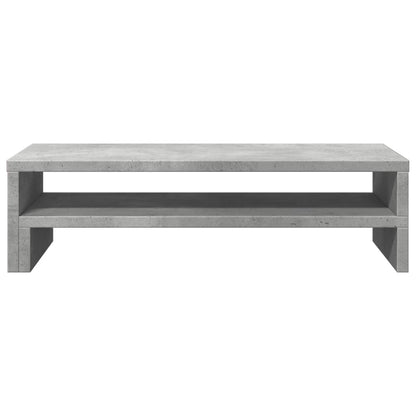 Monitor Stand Concrete Grey 54x22x15 cm Engineered Wood