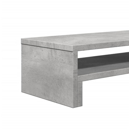 Monitor Stand Concrete Grey 54x22x15 cm Engineered Wood