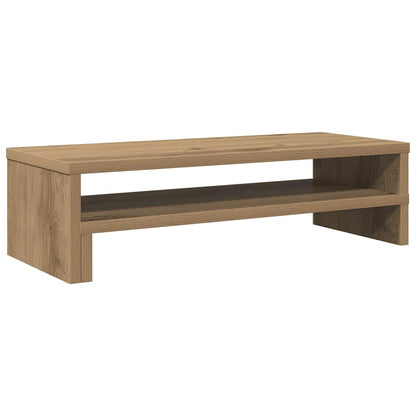 Monitor Stand Artisian Oak 54x22x15 cm Engineered Wood