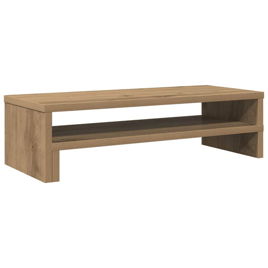 Monitor Stand Artisian Oak 54x22x15 cm Engineered Wood