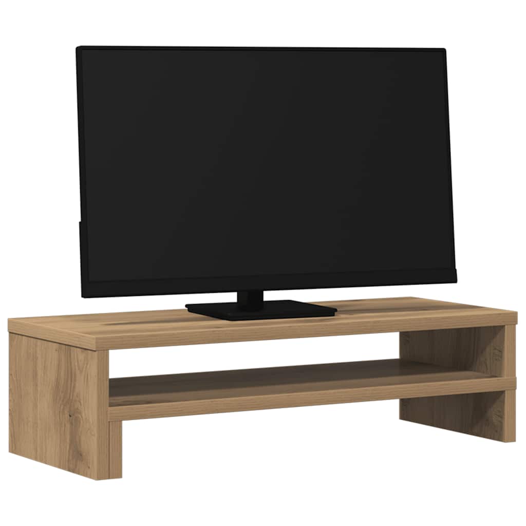 Monitor Stand Artisian Oak 54x22x15 cm Engineered Wood