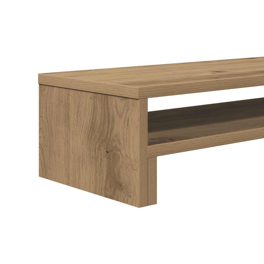 Monitor Stand Artisian Oak 54x22x15 cm Engineered Wood