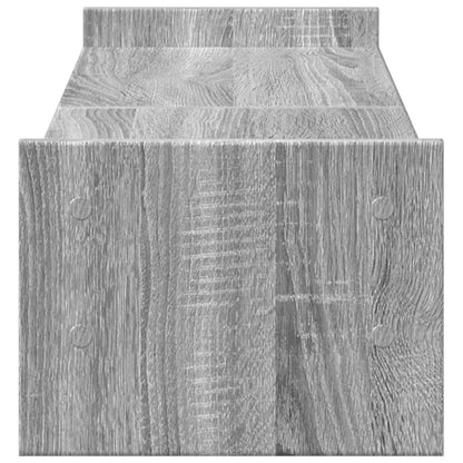 Monitor Stand Grey Sonoma 100x27x20 cm Engineered Wood