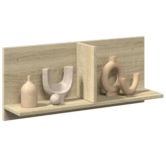 Wall Cabinet 70x16.5x30 cm Sonoma Oak Engineered Wood