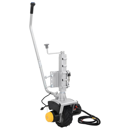 Trailer Jack Wheel 12 V 550 W Aluminium