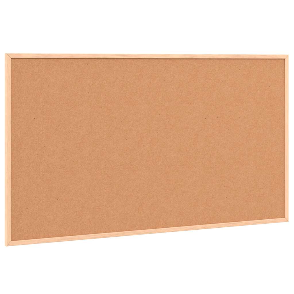 Magnetic Whiteboard with Solid Pine Wood Frame 100x55 cm