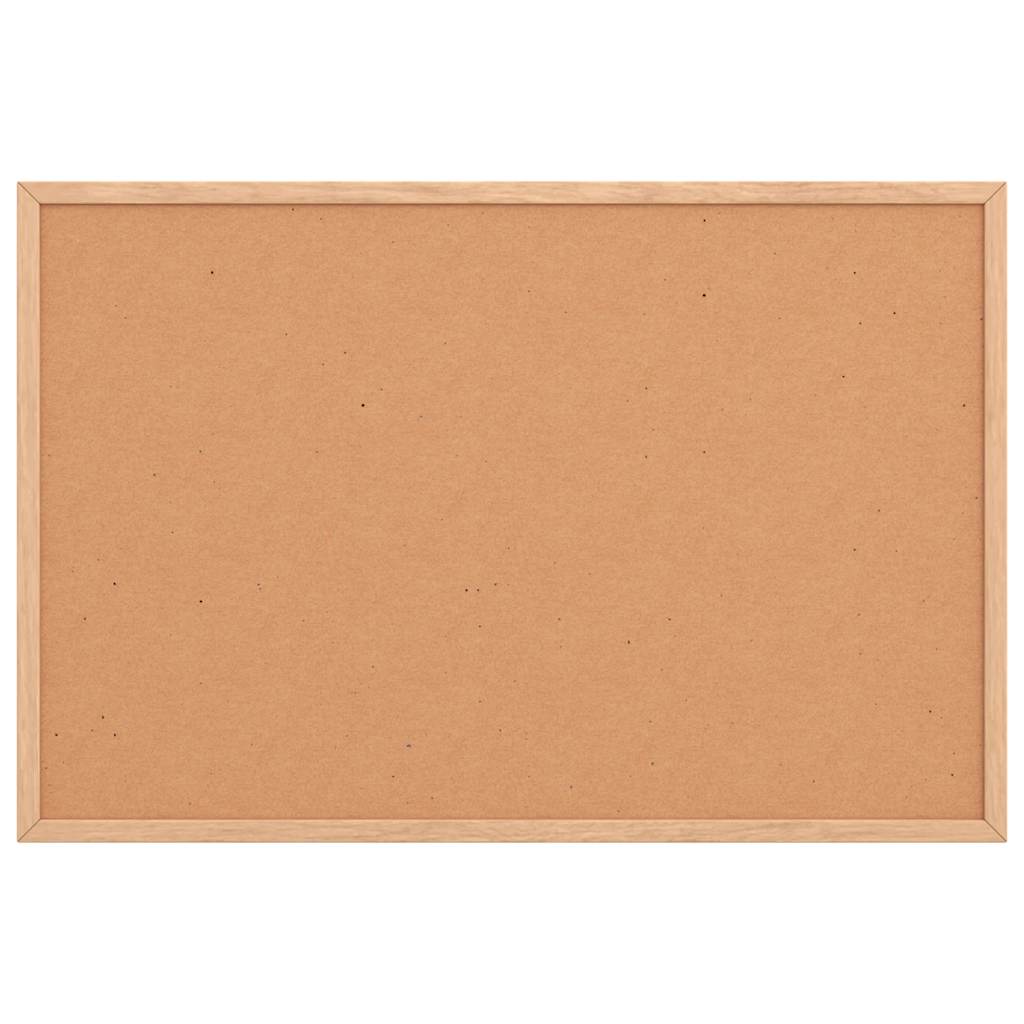 Cork Board with Solid Pine Wood Frame 60x40 cm