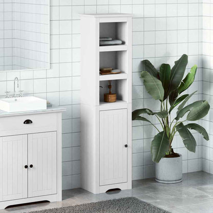 Bathroom Cabinet BODO White 44x30x160 cm