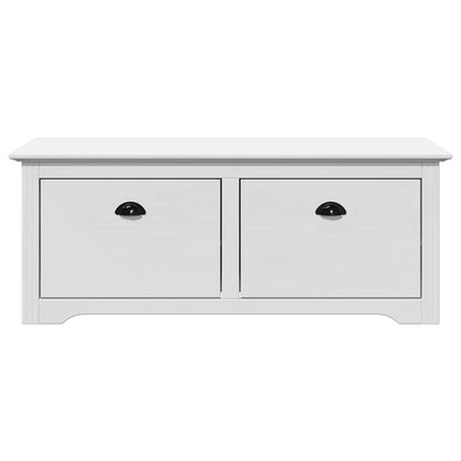 Hallway Bench BODO White 114x40x45 cm