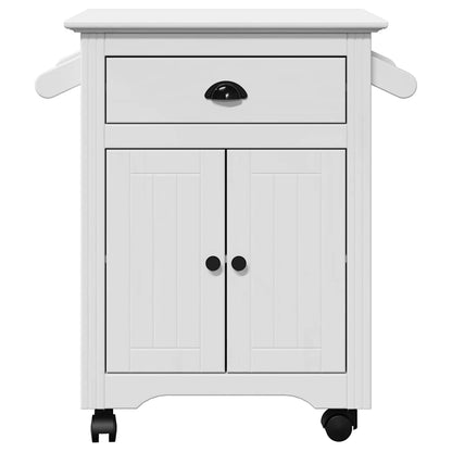 Kitchen Trolley BODO White 72x45x80 cm