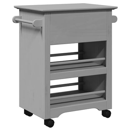Kitchen Trolley BODO Grey 67.5x45x80 cm