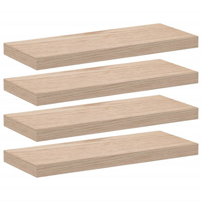 Floating Shelves 4 pcs 60x23.5x4 cm Engineered Wood