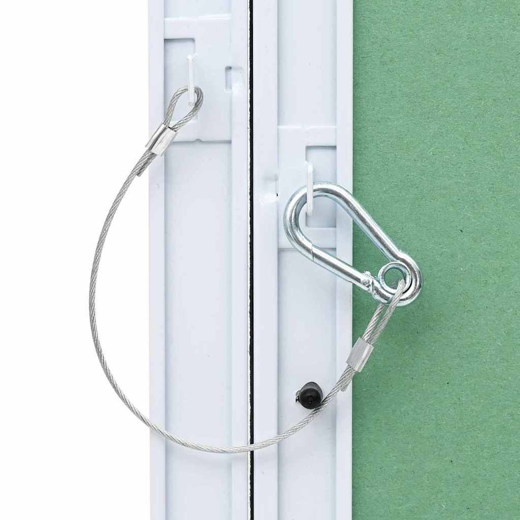 Access Panel Green and Silver 20 x 35 cm