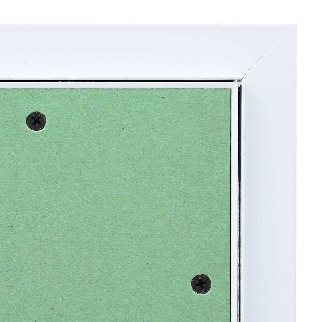 Access Panel Green and Silver 25 x 30 cm