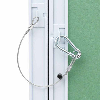 Access Panel Green and Silver 25 x 30 cm