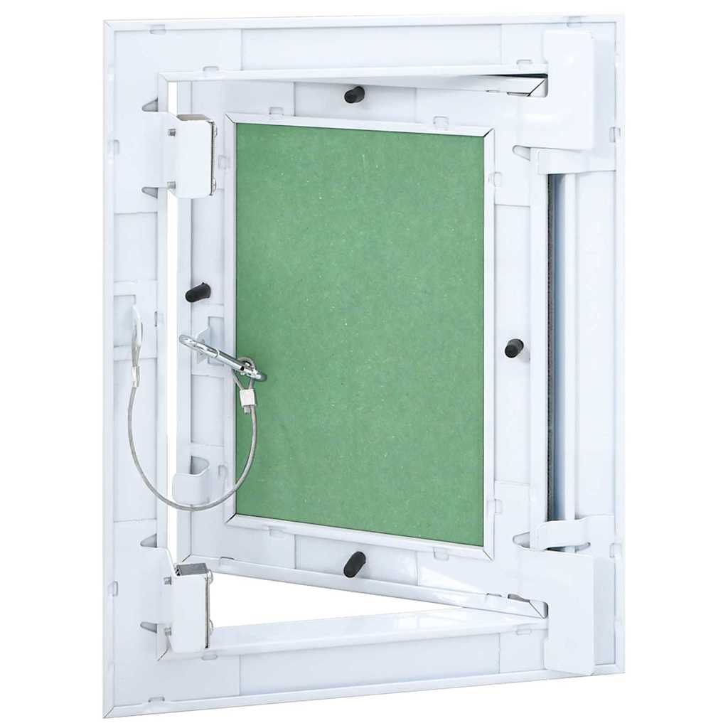 Access Panel Green and Silver 25 x 30 cm