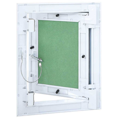 Access Panel Green and Silver 25 x 30 cm