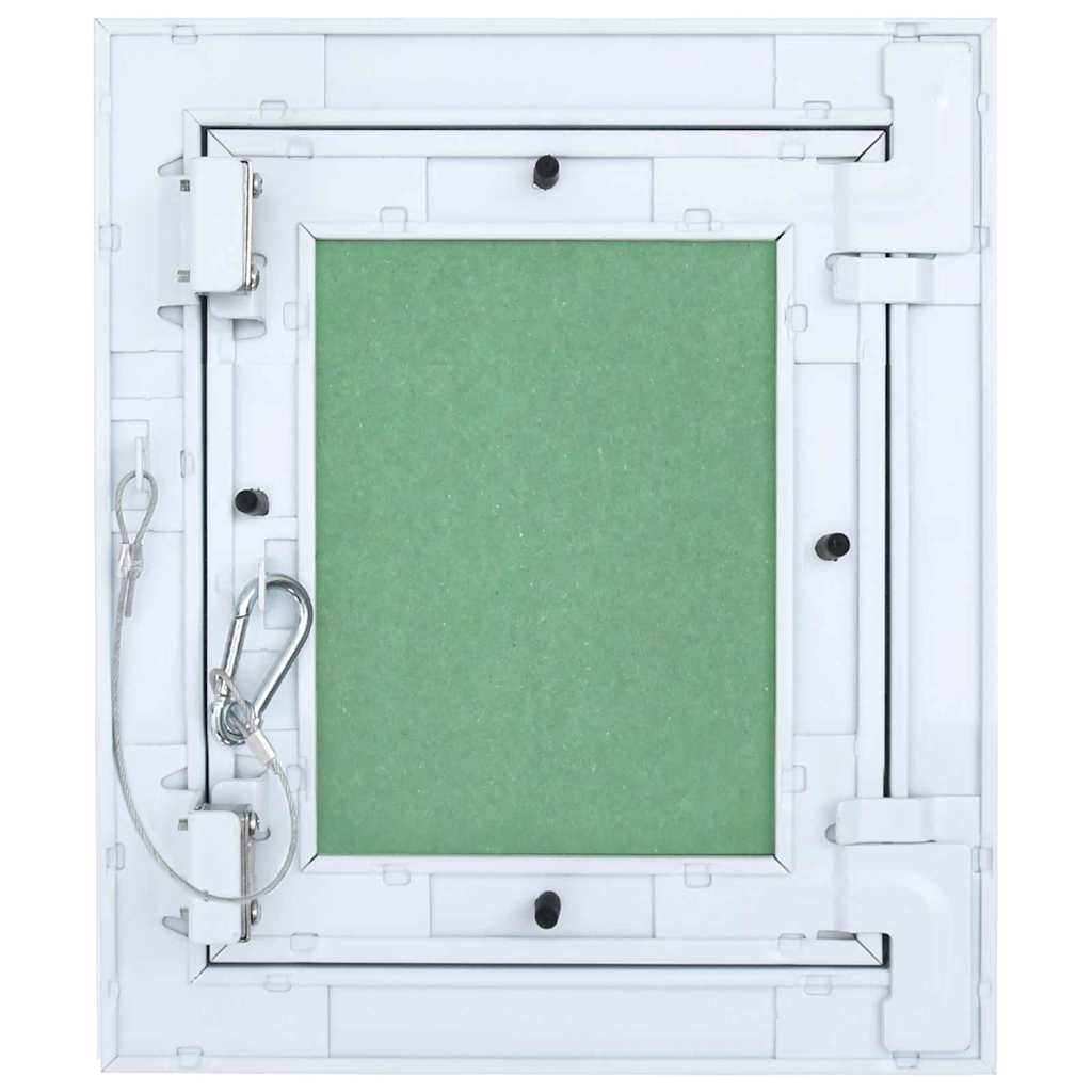 Access Panel Green and Silver 25 x 30 cm
