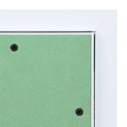 Access Panel Green and Silver 25 x 35 cm