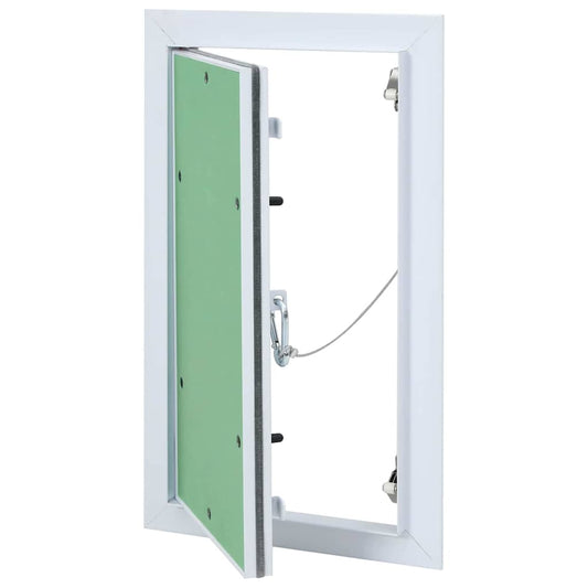 Access Panel Green and Silver 25 x 45 cm