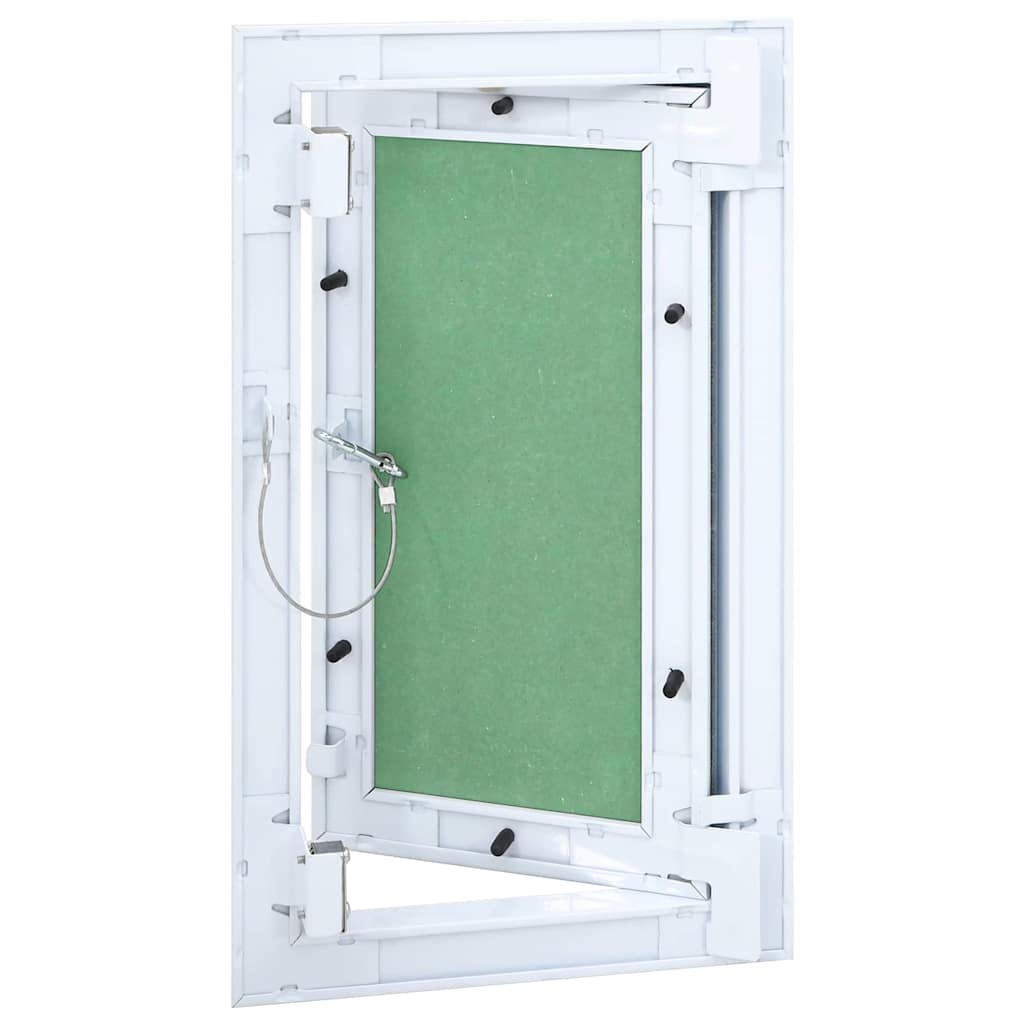 Access Panel Green and Silver 25 x 45 cm