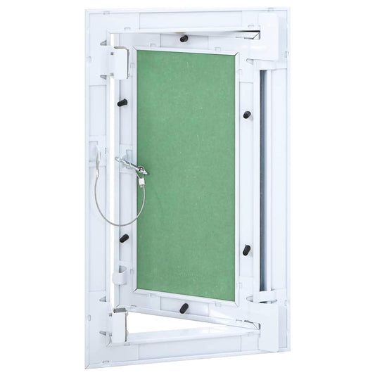 Access Panel Green and Silver 25 x 45 cm