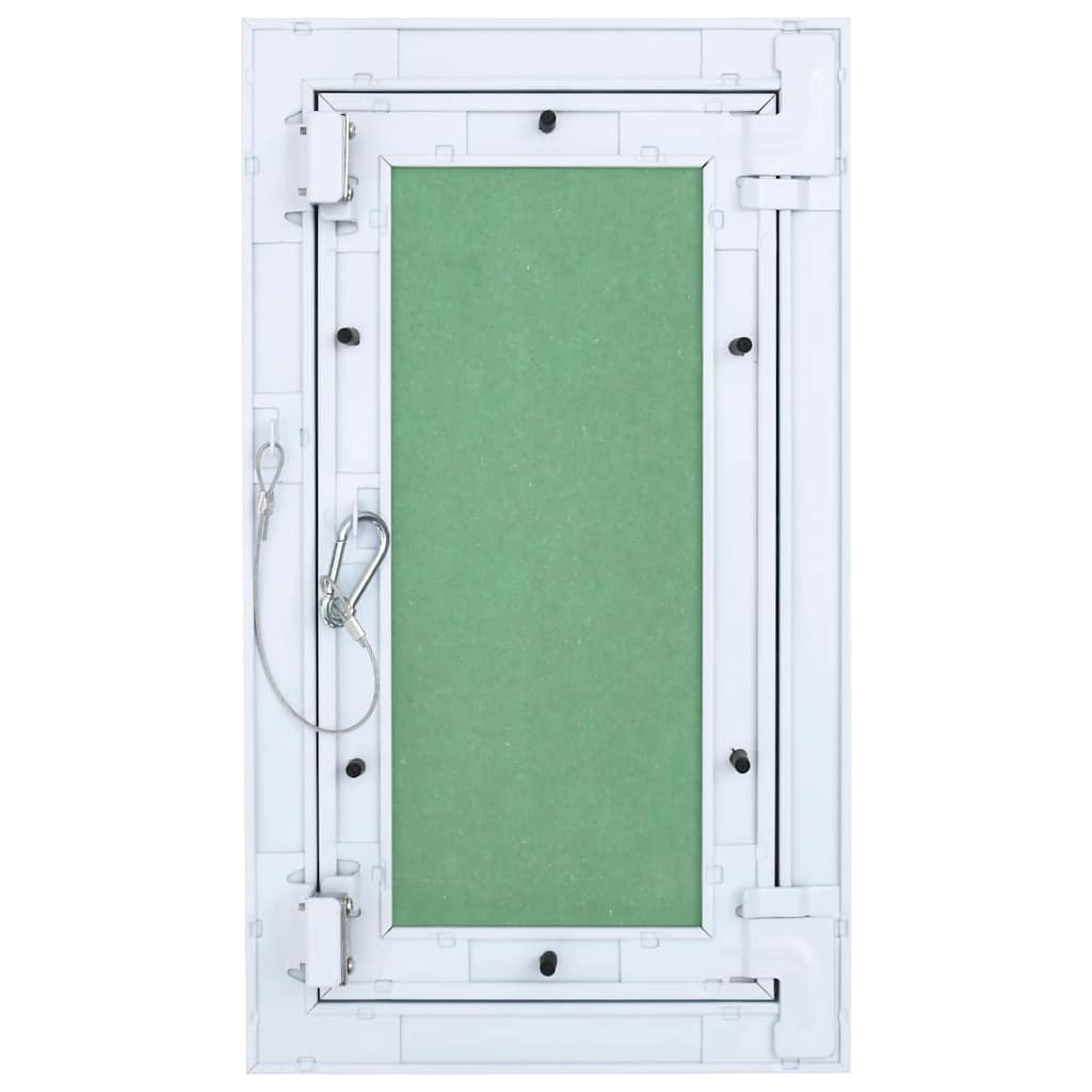 Access Panel Green and Silver 25 x 45 cm