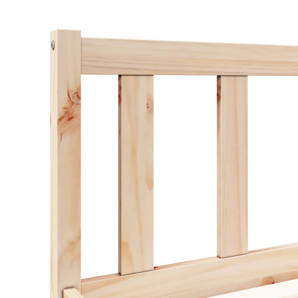 Bed Frame | Pinewood | Solid Pine Wood | Extra Long | Extra Long