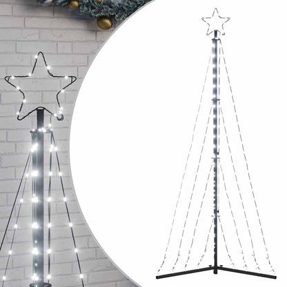 LED Christmas Tree 339 LEDs Cold White 187 cm