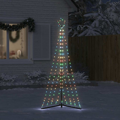 LED Christmas Tree 339 LEDs Colorful 187 cm