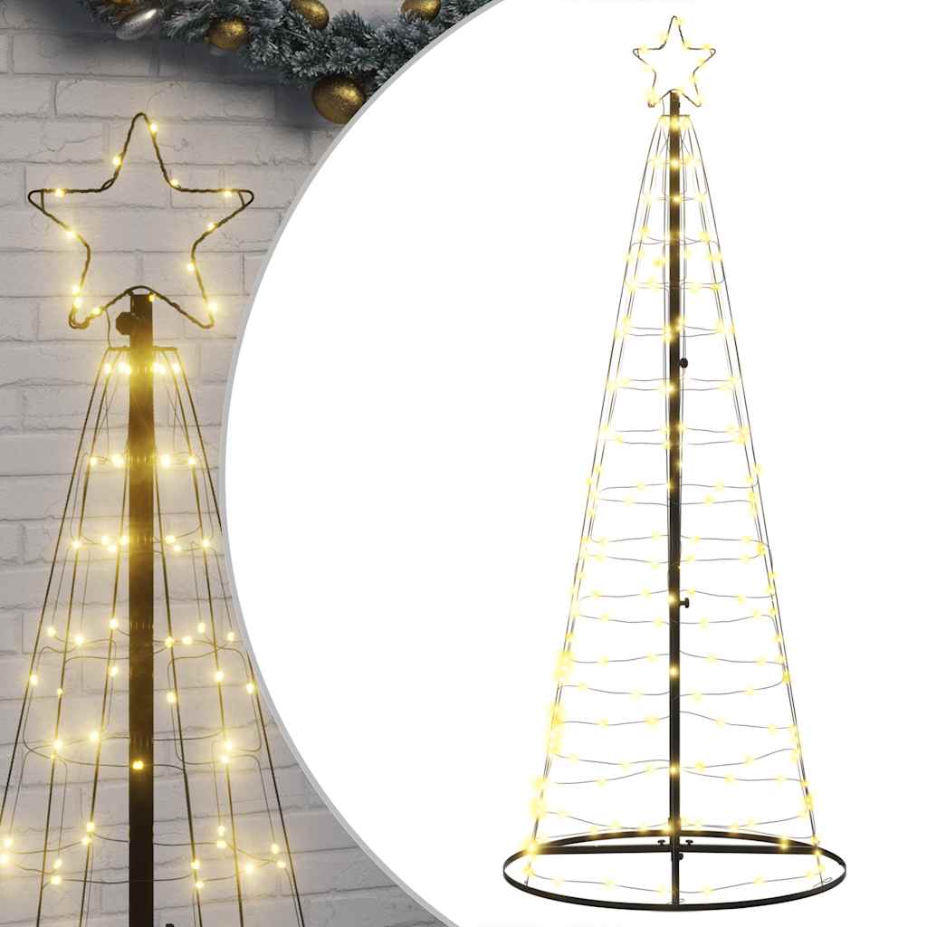 LED Christmas Tree 200 LEDs Warm White 180 cm