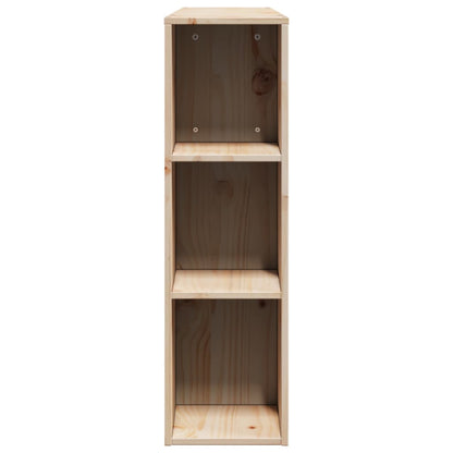 Headboard with Storage 135 cm Solid Wood Pine