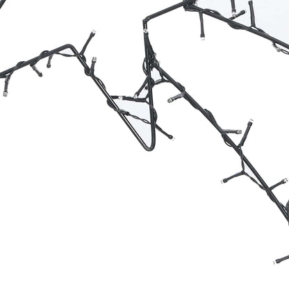 Christmas Lights Shooting Star Silhouette 115 LEDs Warm White