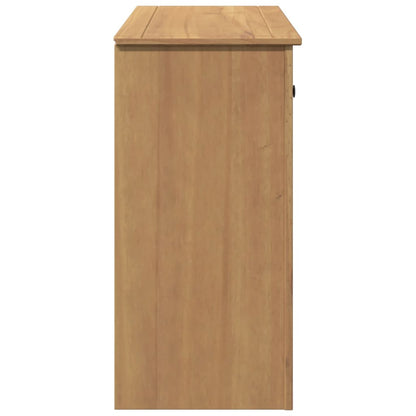 Sideboard with Drawer PANAMA 93x40x80 cm Solid Wood Pine