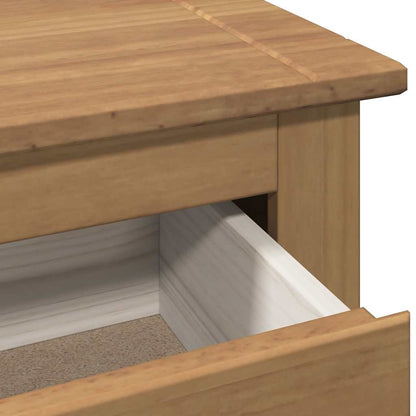 Shoe Cabinet PANAMA 80x35x105 cm Solid Wood Pine