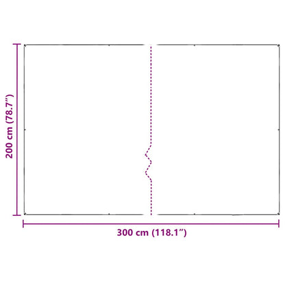 Plant Cover with Eyelets 2x3 m PVC