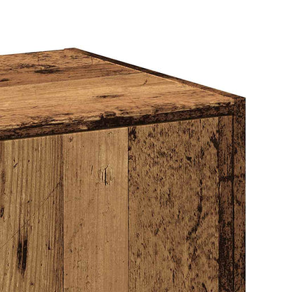 Apothecary Cabinet Old Wood 30x41x77.5 cm Engineered Wood