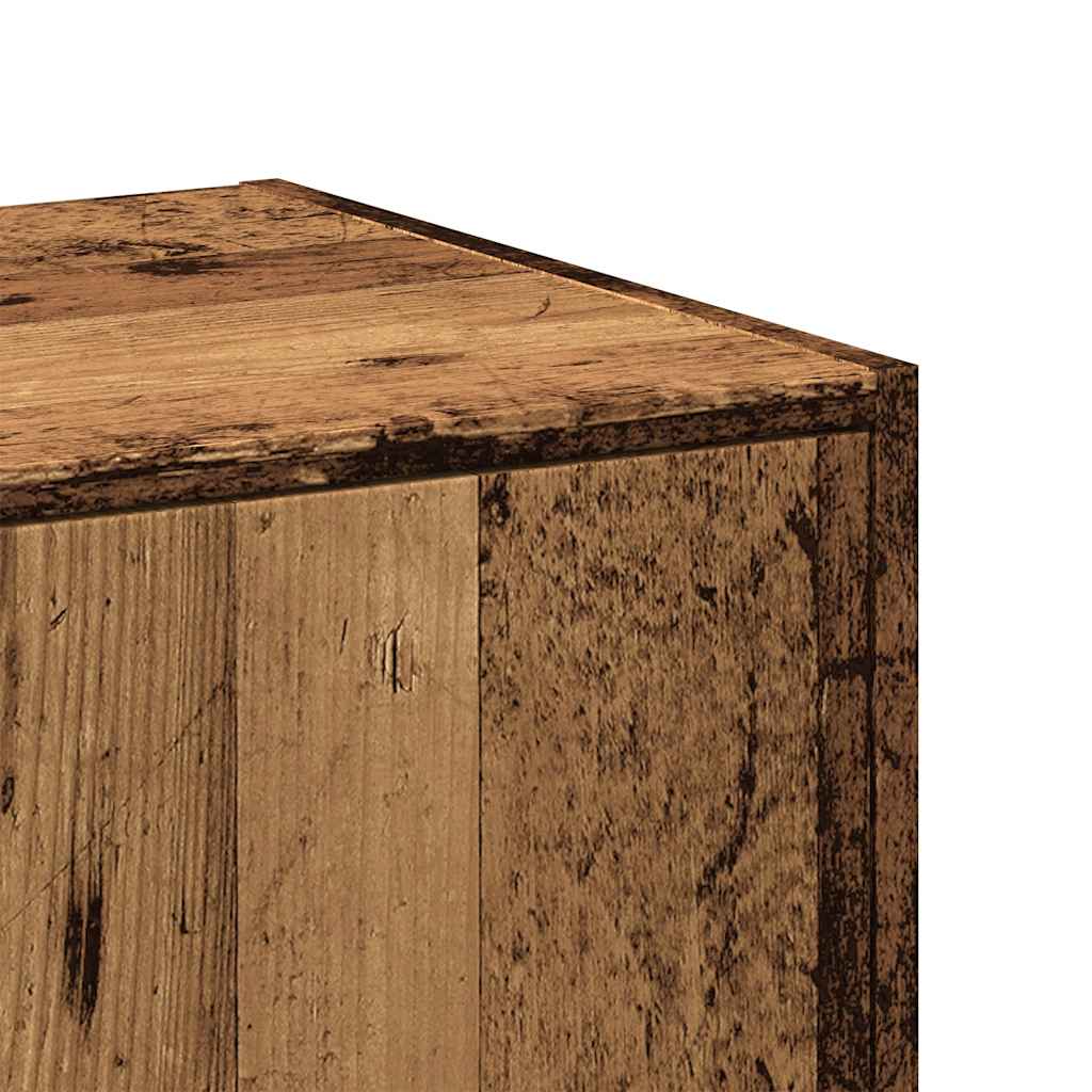 Apothecary Cabinet Old Wood 40x41x77.5 cm Engineered Wood