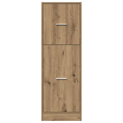 Apothecary Cabinet Artisian Oak 40x41x118 cm Engineered Wood