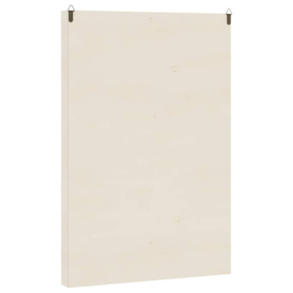 Wooden Collector's Display Case with 56 Compartments 40x4.5x60cm