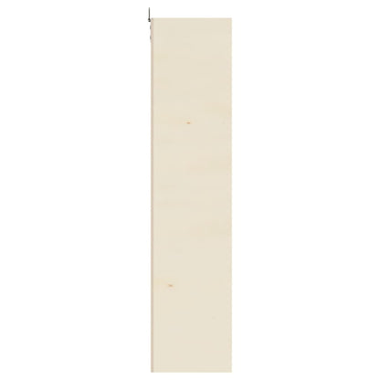 Wooden Collector's Display Case with Doors 60x8.5x37cm