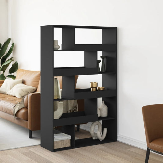 Bookcase Black 100x33x156,5 cm Engineered Wood