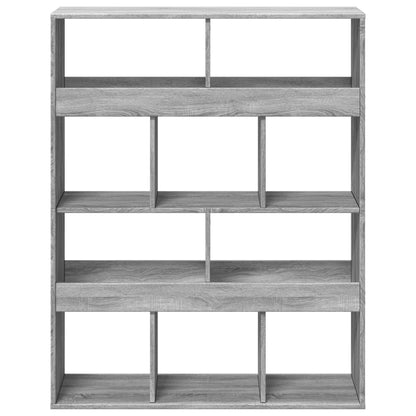 Bookcase Grey Sonoma 100x33x125,5 cm Engineered Wood