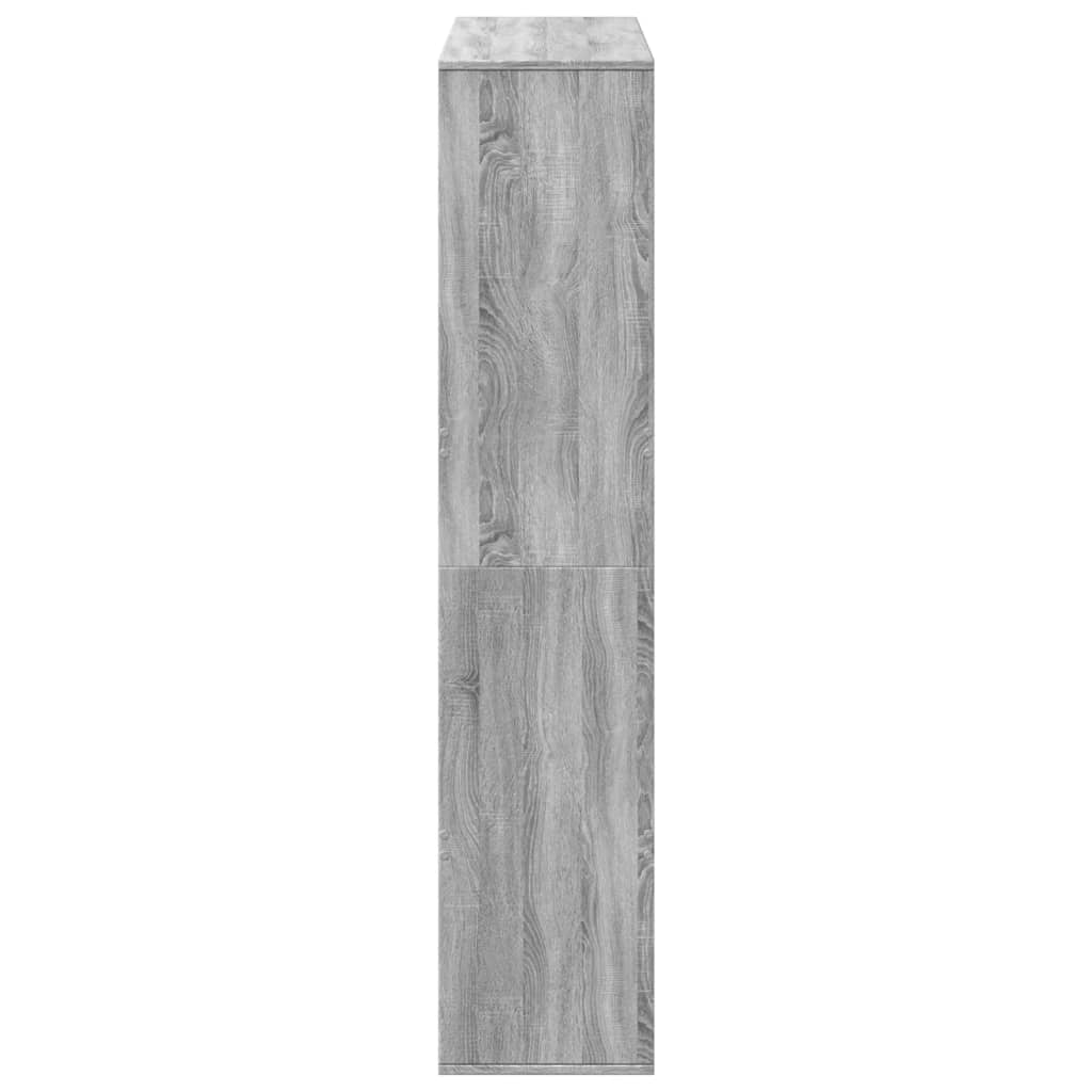 Bookcase Grey Sonoma 100x33x156,5 cm Engineered Wood
